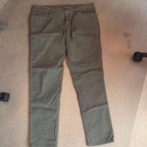 Lululemon ABC Canvas Pants. 36x30 (Grey)